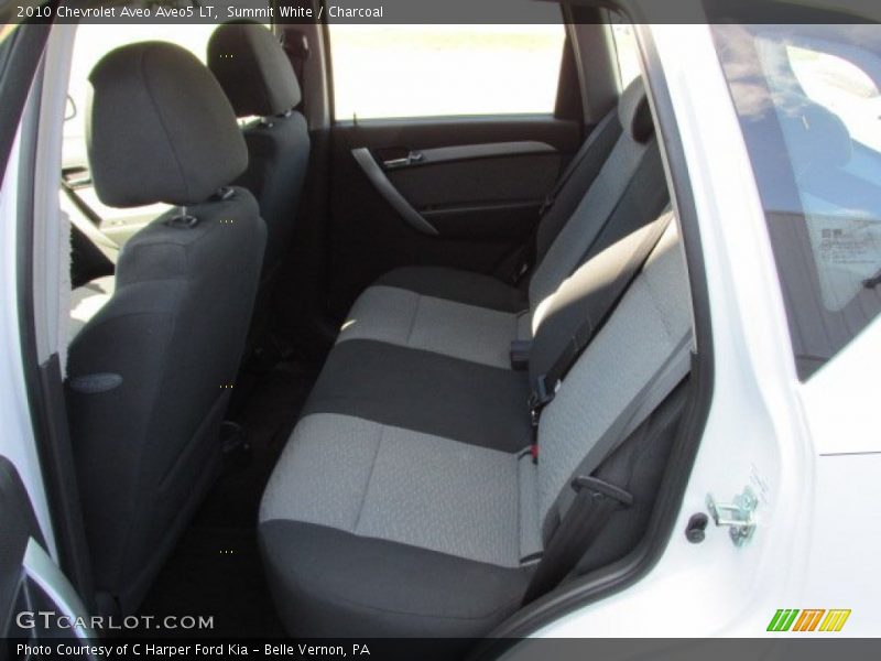 Summit White / Charcoal 2010 Chevrolet Aveo Aveo5 LT