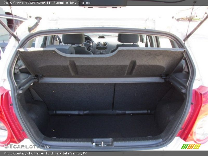Summit White / Charcoal 2010 Chevrolet Aveo Aveo5 LT
