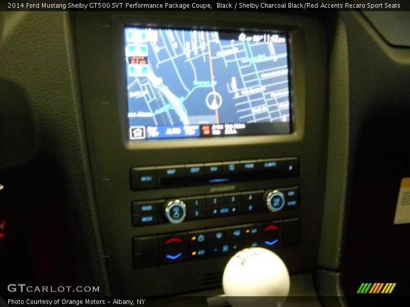 Black / Shelby Charcoal Black/Red Accents Recaro Sport Seats 2014 Ford Mustang Shelby GT500 SVT Performance Package Coupe