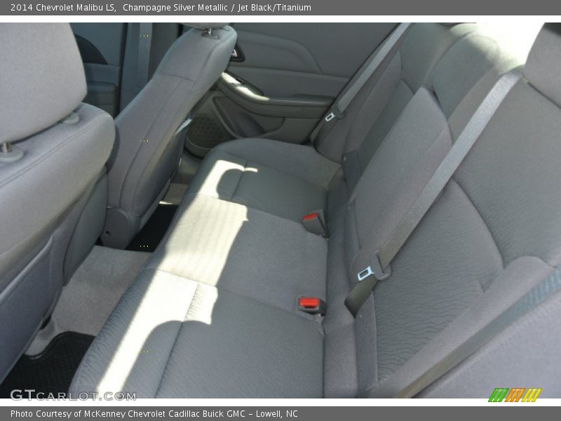 Champagne Silver Metallic / Jet Black/Titanium 2014 Chevrolet Malibu LS