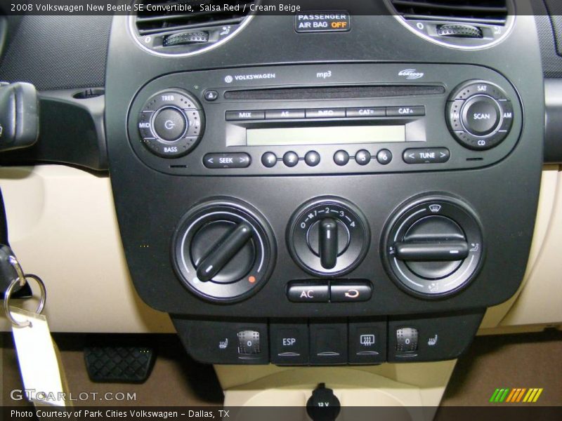 Salsa Red / Cream Beige 2008 Volkswagen New Beetle SE Convertible