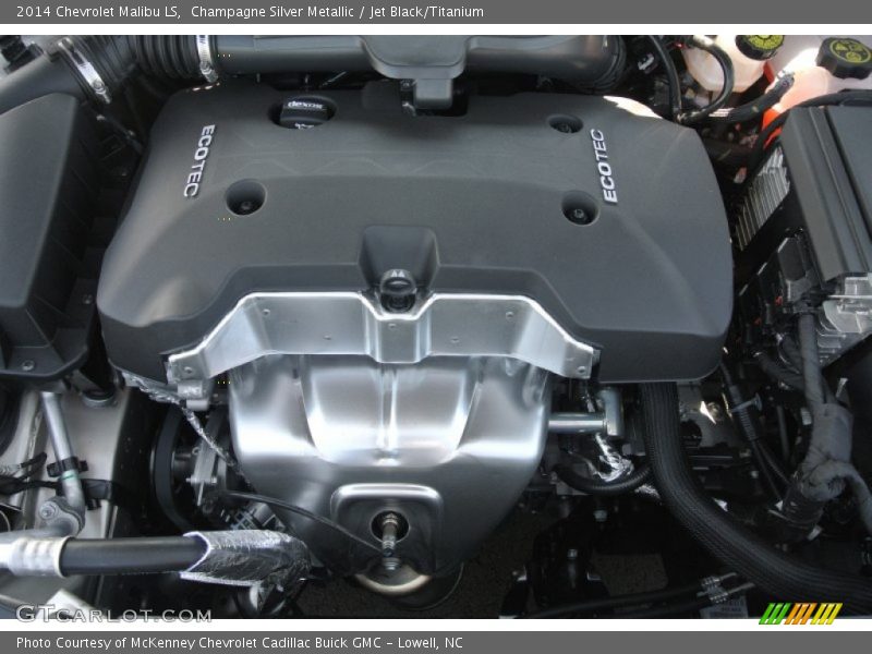 Champagne Silver Metallic / Jet Black/Titanium 2014 Chevrolet Malibu LS