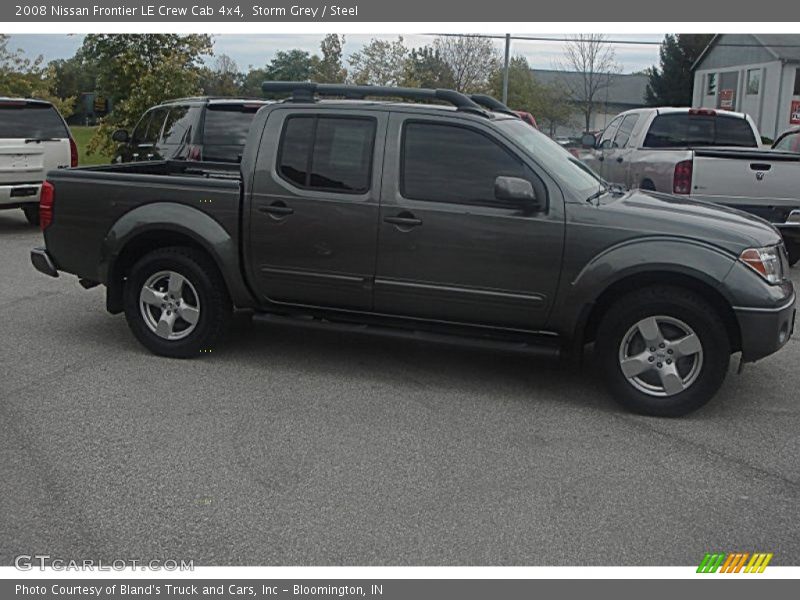 Storm Grey / Steel 2008 Nissan Frontier LE Crew Cab 4x4