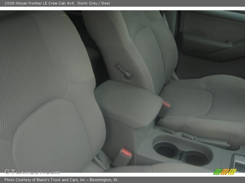Storm Grey / Steel 2008 Nissan Frontier LE Crew Cab 4x4