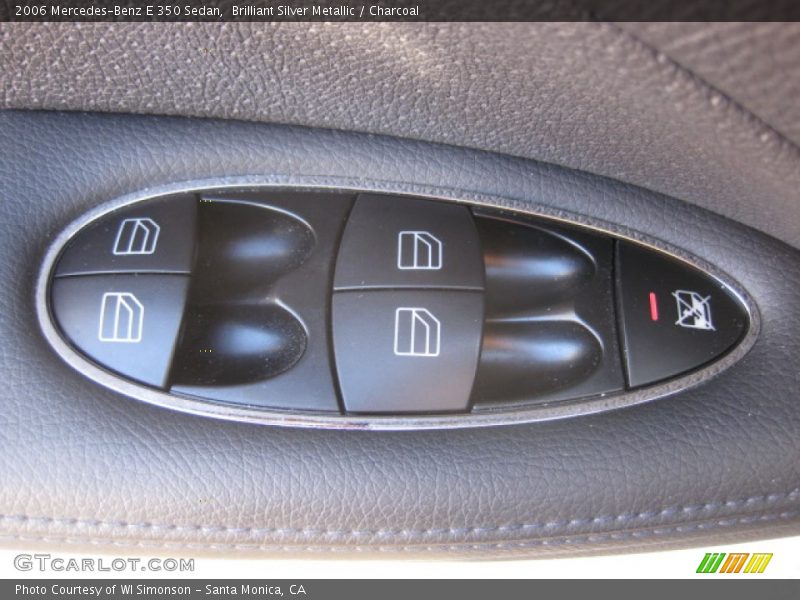 Brilliant Silver Metallic / Charcoal 2006 Mercedes-Benz E 350 Sedan