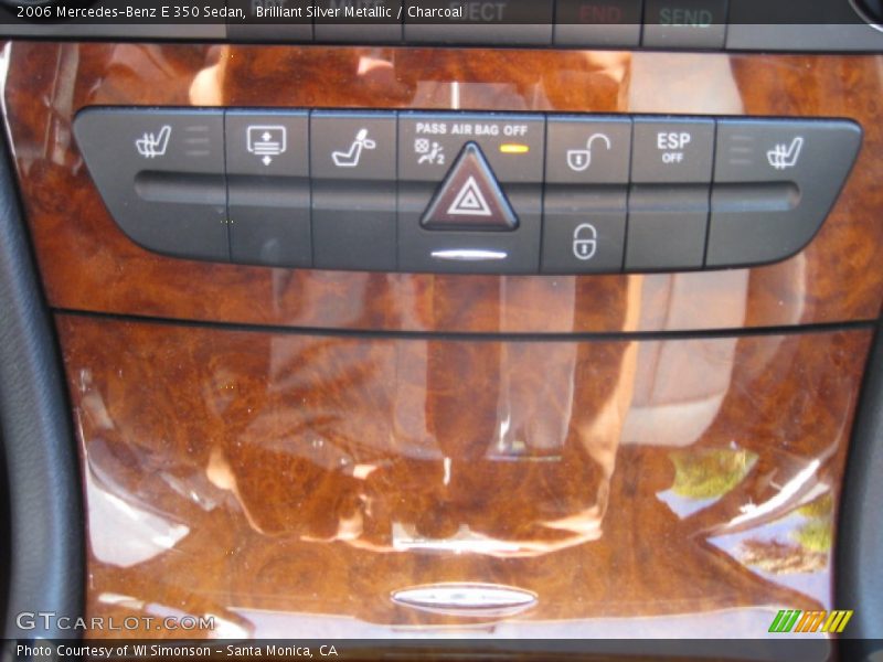 Brilliant Silver Metallic / Charcoal 2006 Mercedes-Benz E 350 Sedan