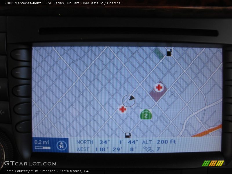 Brilliant Silver Metallic / Charcoal 2006 Mercedes-Benz E 350 Sedan