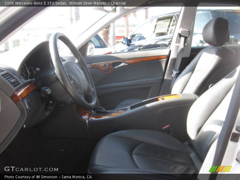 Brilliant Silver Metallic / Charcoal 2006 Mercedes-Benz E 350 Sedan