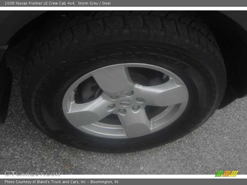 Storm Grey / Steel 2008 Nissan Frontier LE Crew Cab 4x4