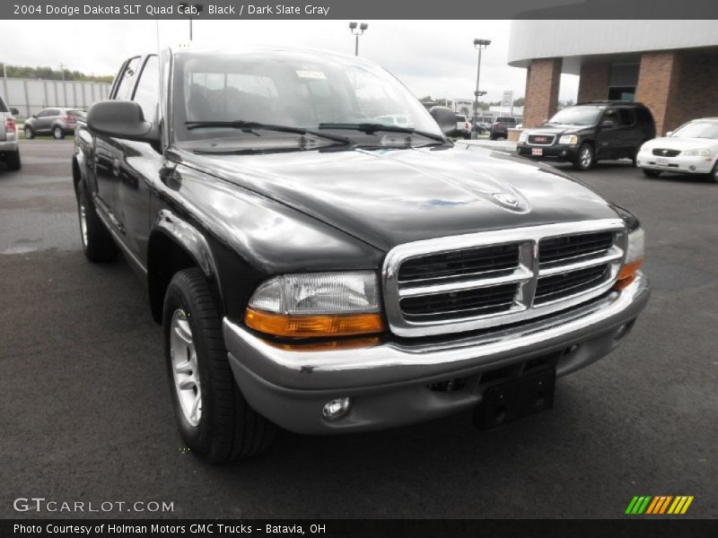 Black / Dark Slate Gray 2004 Dodge Dakota SLT Quad Cab