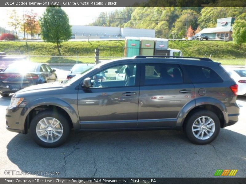 Granite Crystal Metallic / Black 2014 Dodge Journey SXT AWD