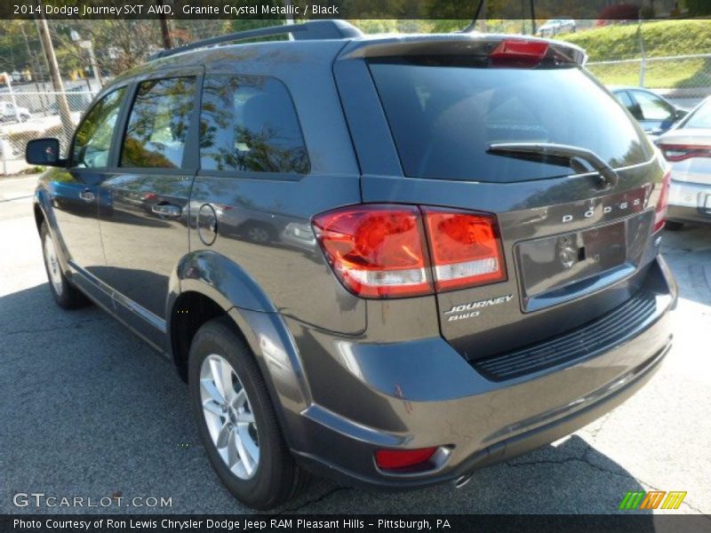 Granite Crystal Metallic / Black 2014 Dodge Journey SXT AWD
