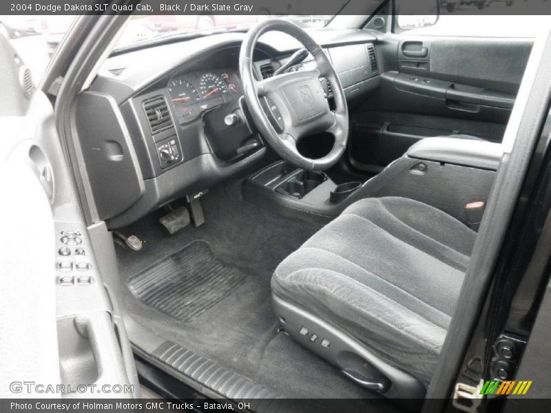 Black / Dark Slate Gray 2004 Dodge Dakota SLT Quad Cab