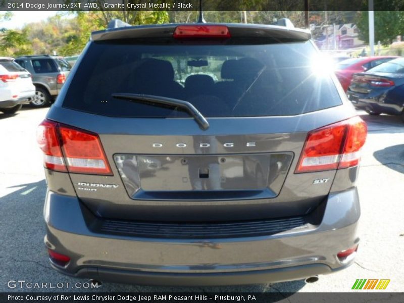 Granite Crystal Metallic / Black 2014 Dodge Journey SXT AWD