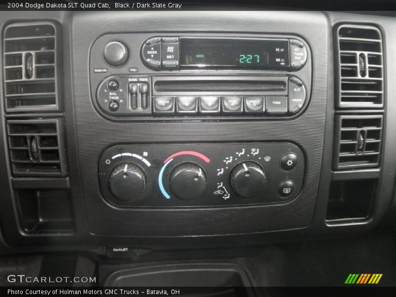 Black / Dark Slate Gray 2004 Dodge Dakota SLT Quad Cab