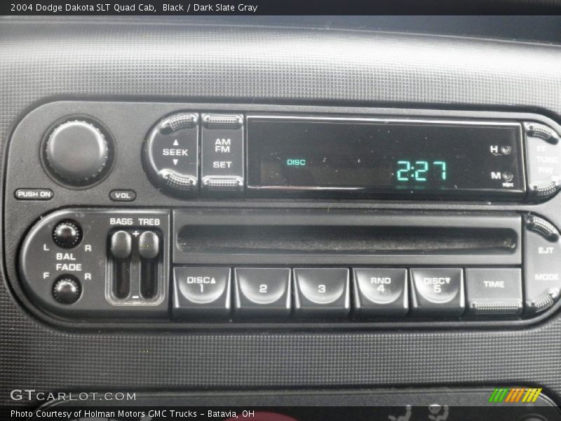 Black / Dark Slate Gray 2004 Dodge Dakota SLT Quad Cab