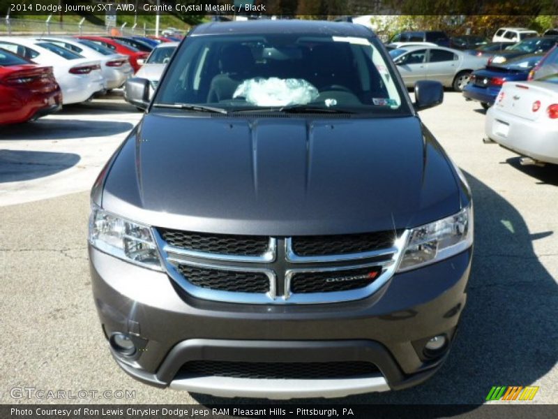 Granite Crystal Metallic / Black 2014 Dodge Journey SXT AWD
