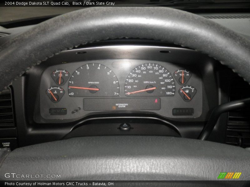 Black / Dark Slate Gray 2004 Dodge Dakota SLT Quad Cab