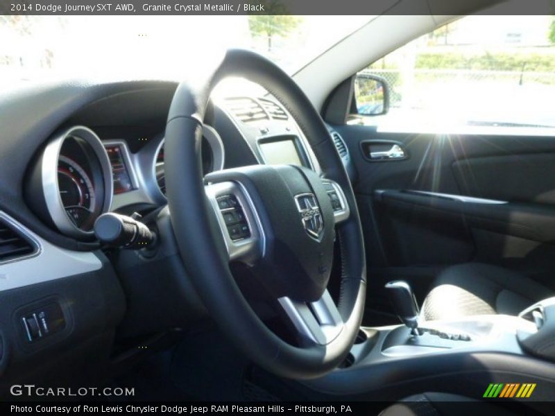Granite Crystal Metallic / Black 2014 Dodge Journey SXT AWD