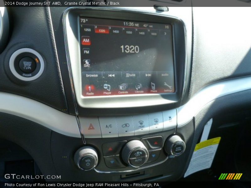 Granite Crystal Metallic / Black 2014 Dodge Journey SXT AWD