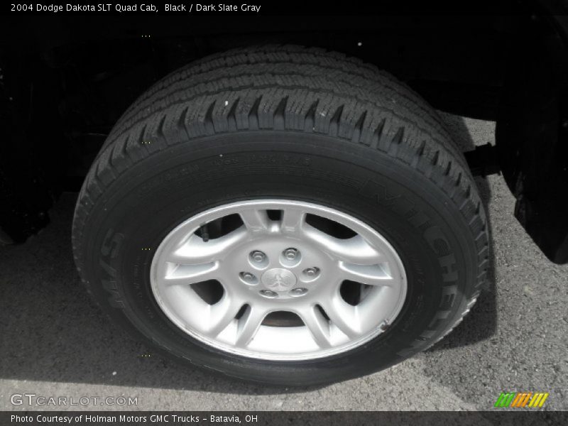 Black / Dark Slate Gray 2004 Dodge Dakota SLT Quad Cab