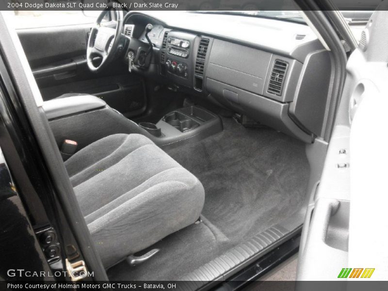 Black / Dark Slate Gray 2004 Dodge Dakota SLT Quad Cab