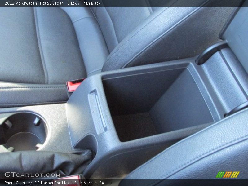 Black / Titan Black 2012 Volkswagen Jetta SE Sedan