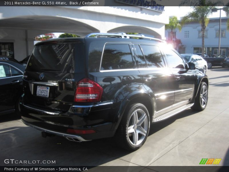Black / Cashmere 2011 Mercedes-Benz GL 550 4Matic