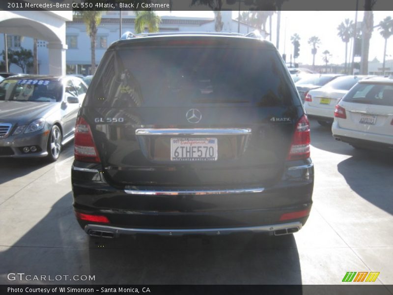 Black / Cashmere 2011 Mercedes-Benz GL 550 4Matic