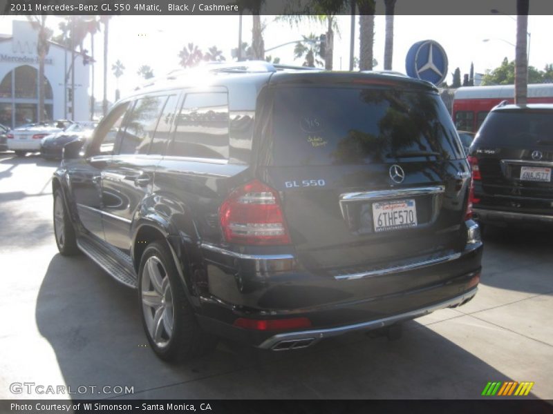 Black / Cashmere 2011 Mercedes-Benz GL 550 4Matic