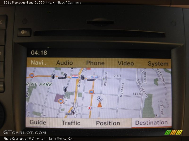 Black / Cashmere 2011 Mercedes-Benz GL 550 4Matic