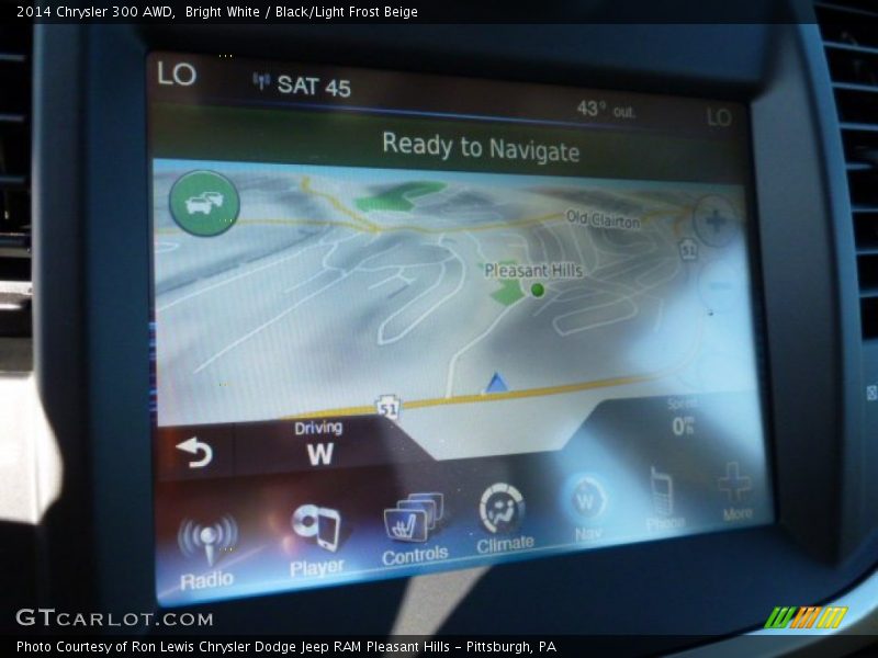 Bright White / Black/Light Frost Beige 2014 Chrysler 300 AWD