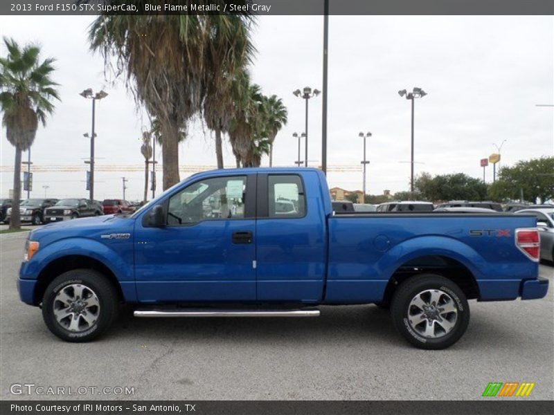  2013 F150 STX SuperCab Blue Flame Metallic