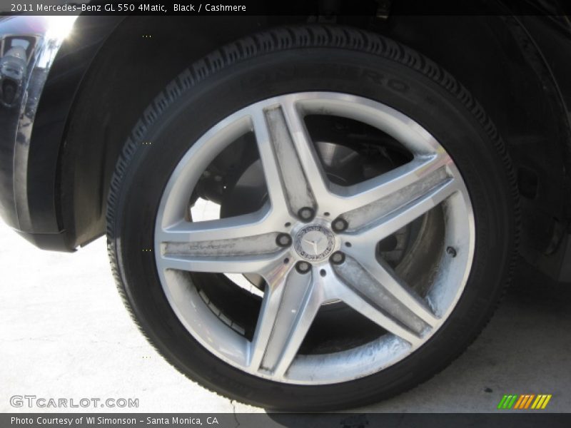 Black / Cashmere 2011 Mercedes-Benz GL 550 4Matic