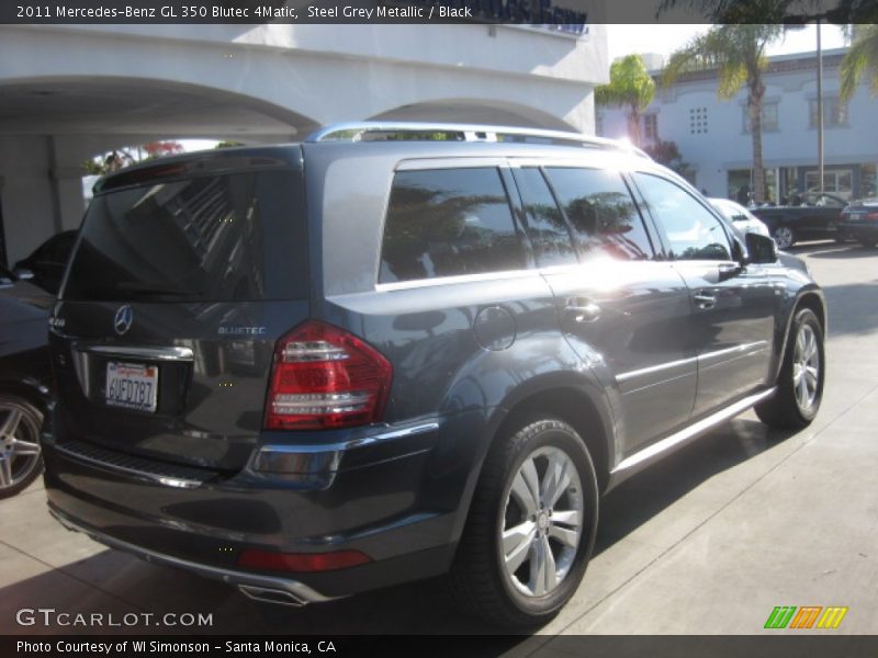 Steel Grey Metallic / Black 2011 Mercedes-Benz GL 350 Blutec 4Matic