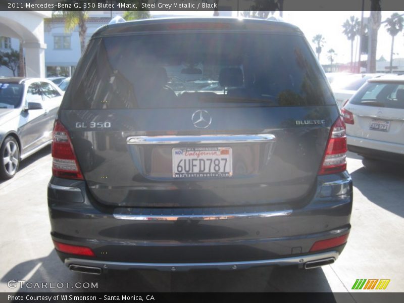 Steel Grey Metallic / Black 2011 Mercedes-Benz GL 350 Blutec 4Matic