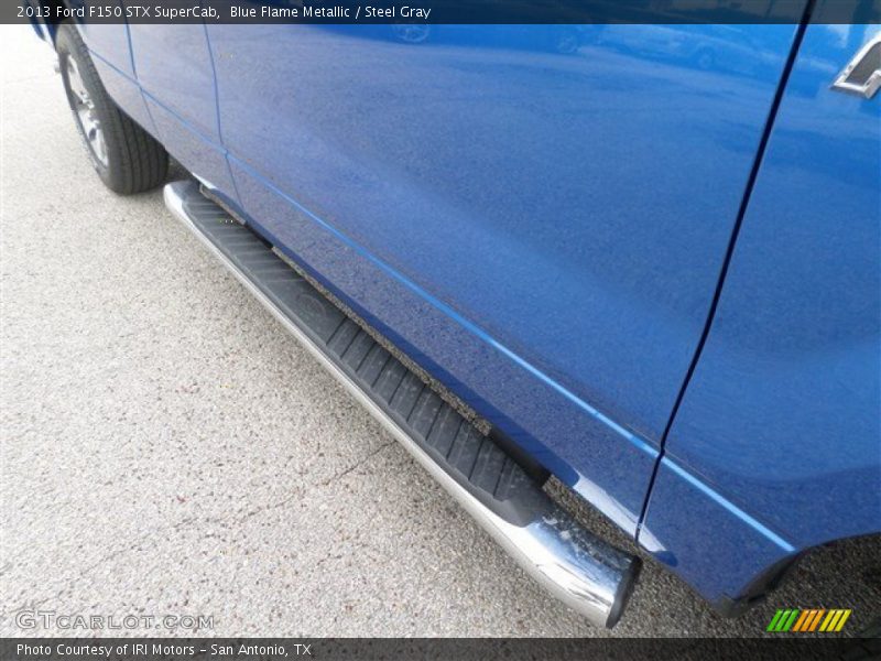 Blue Flame Metallic / Steel Gray 2013 Ford F150 STX SuperCab