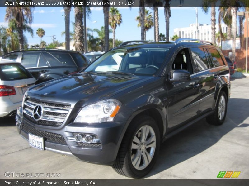 Steel Grey Metallic / Black 2011 Mercedes-Benz GL 350 Blutec 4Matic