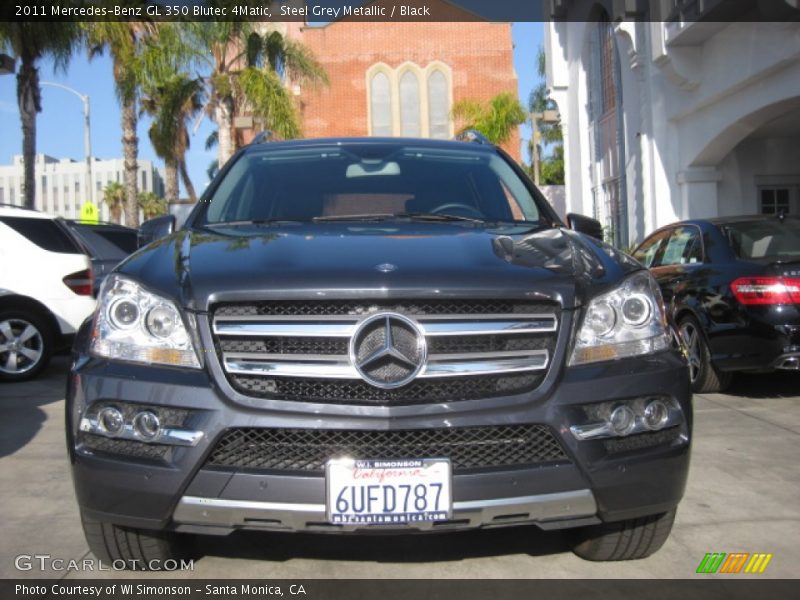 Steel Grey Metallic / Black 2011 Mercedes-Benz GL 350 Blutec 4Matic