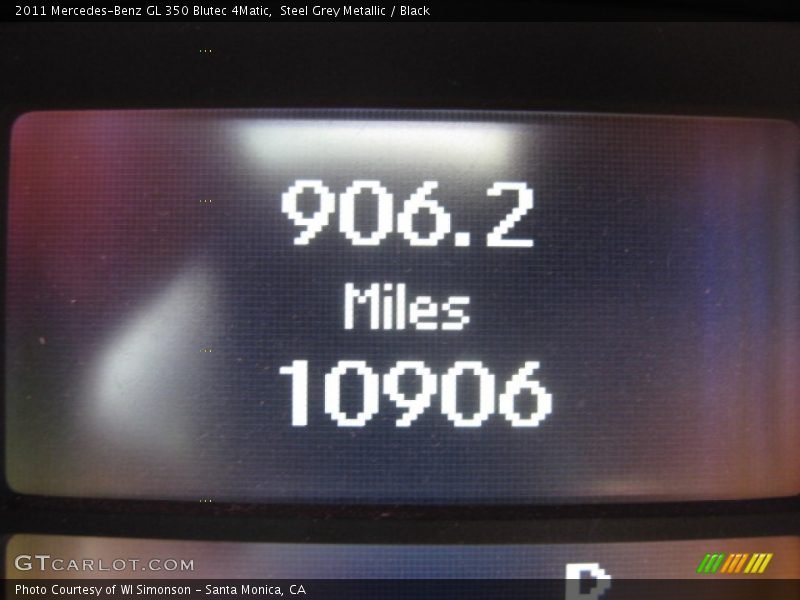 Steel Grey Metallic / Black 2011 Mercedes-Benz GL 350 Blutec 4Matic