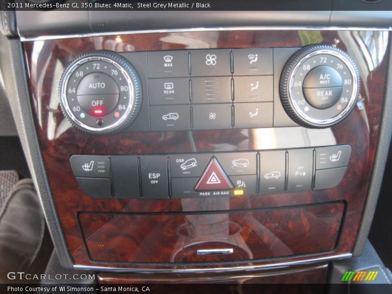 Steel Grey Metallic / Black 2011 Mercedes-Benz GL 350 Blutec 4Matic