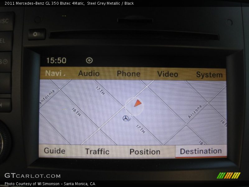 Steel Grey Metallic / Black 2011 Mercedes-Benz GL 350 Blutec 4Matic