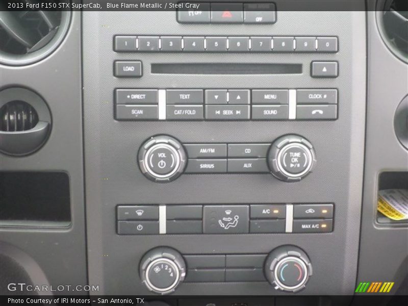 Blue Flame Metallic / Steel Gray 2013 Ford F150 STX SuperCab