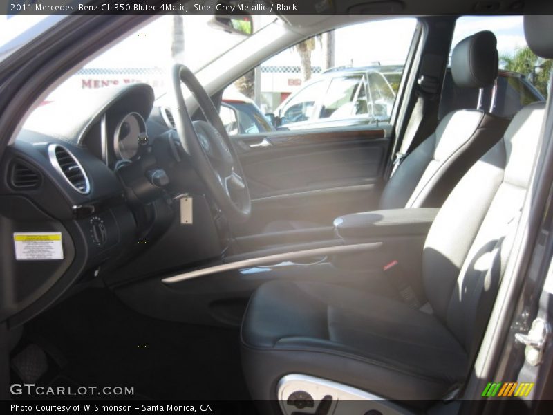 Steel Grey Metallic / Black 2011 Mercedes-Benz GL 350 Blutec 4Matic
