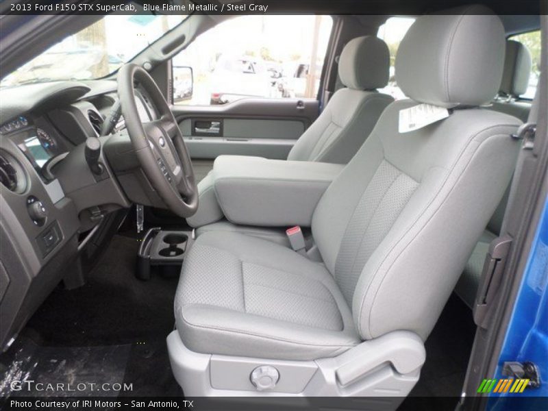 Front Seat of 2013 F150 STX SuperCab