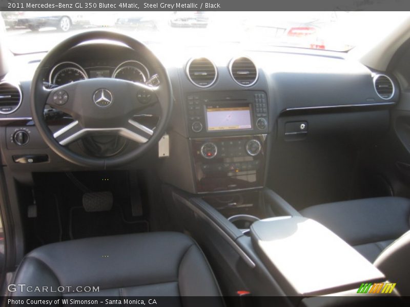 Steel Grey Metallic / Black 2011 Mercedes-Benz GL 350 Blutec 4Matic