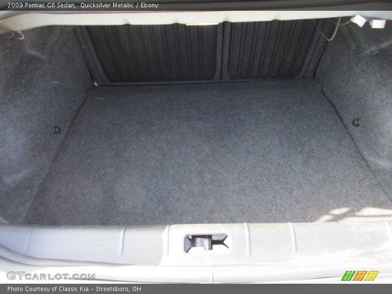 Quicksilver Metallic / Ebony 2009 Pontiac G6 Sedan