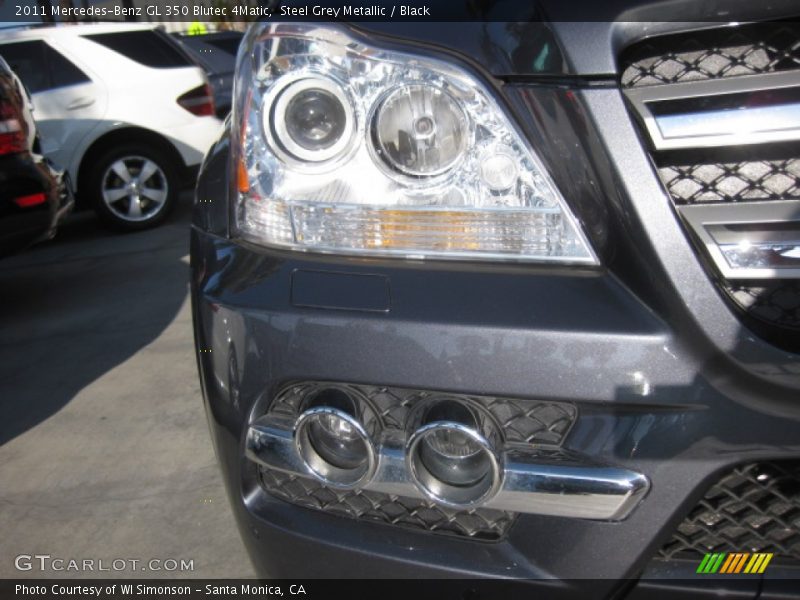 Steel Grey Metallic / Black 2011 Mercedes-Benz GL 350 Blutec 4Matic
