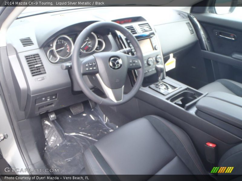 Black Interior - 2014 CX-9 Touring 