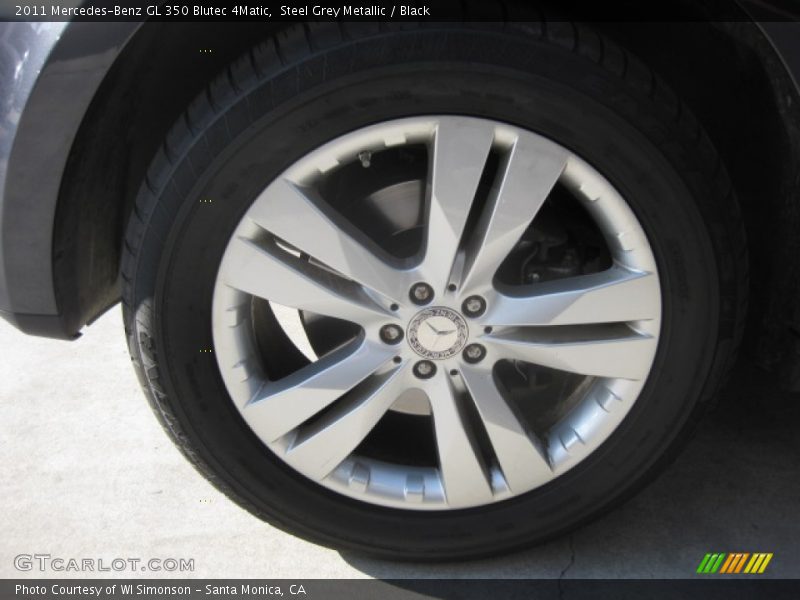 Steel Grey Metallic / Black 2011 Mercedes-Benz GL 350 Blutec 4Matic